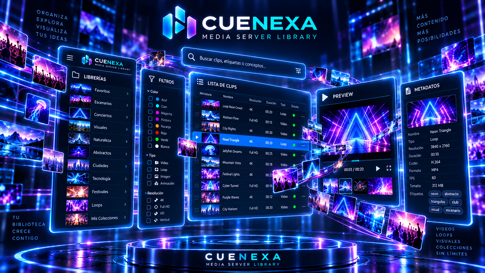 CUENEXA — interfaz modular